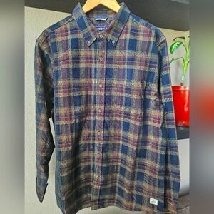 Weatherproof Vintage Corduroy Lg warm plaid